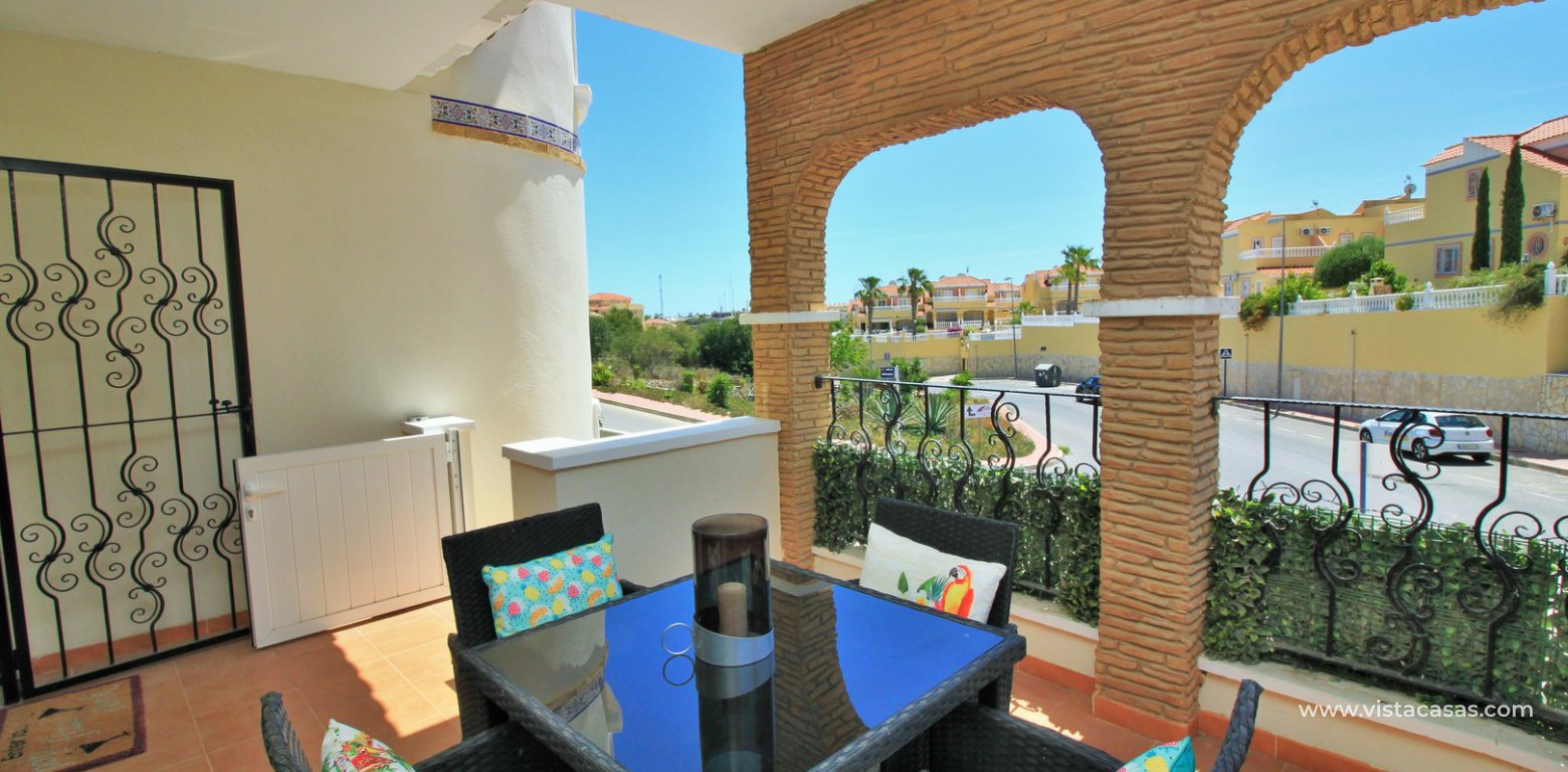5 bedroom villa with private pool for sale Villamartin porch 2
