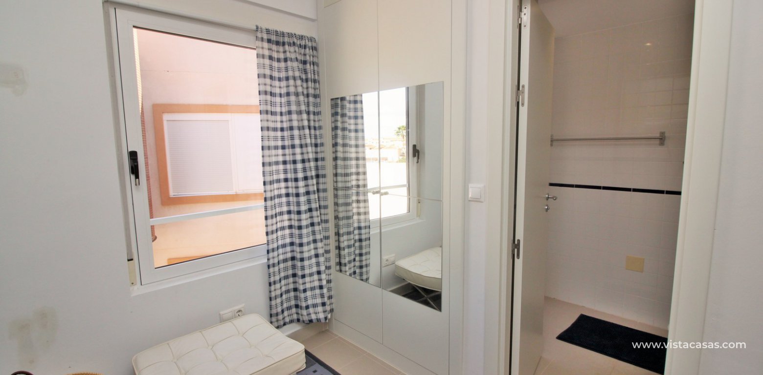 South facing penthouse for sale in El Rincon Playa Flamenca twin bedroom fitted wardrobes