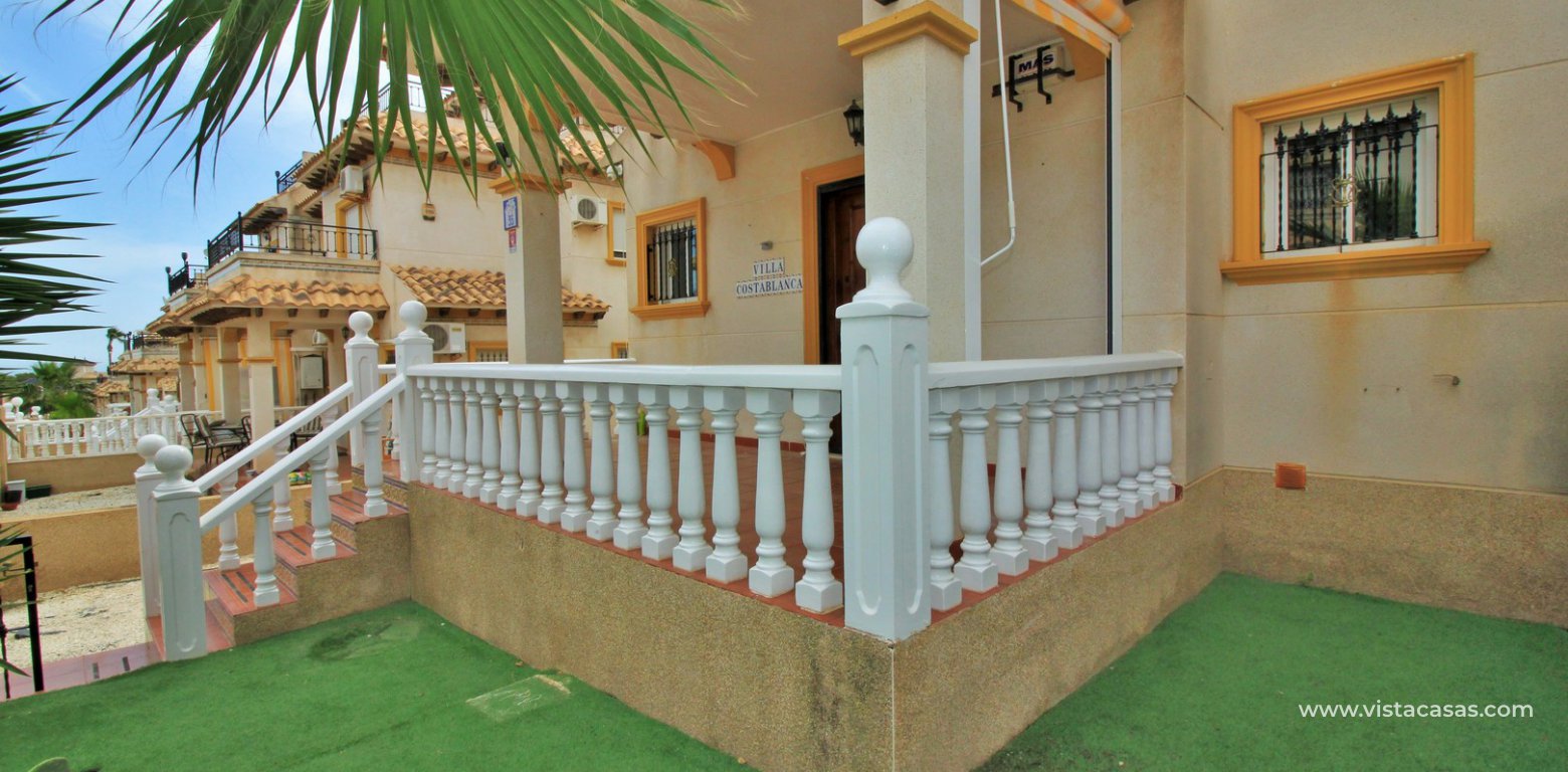 Quad house for sale in Pinada Golf I Villamartin garden