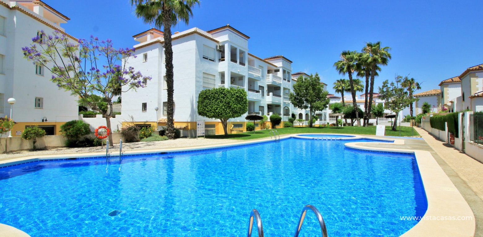 Apartment with pool view for sale Las Violetas Villamartin