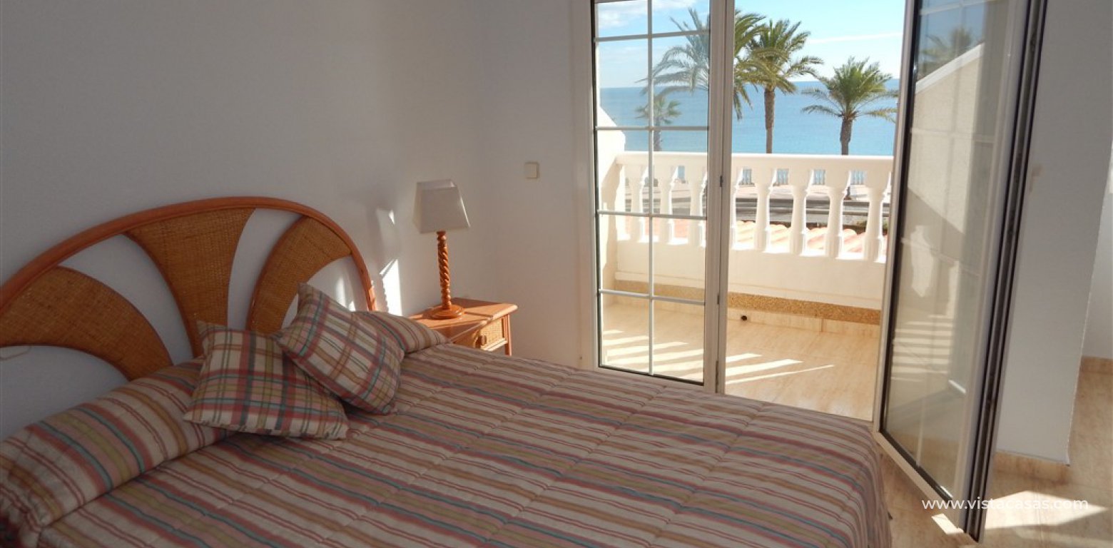 Frontline Sea property for sale in Torre de la Horadada master bedroom 1