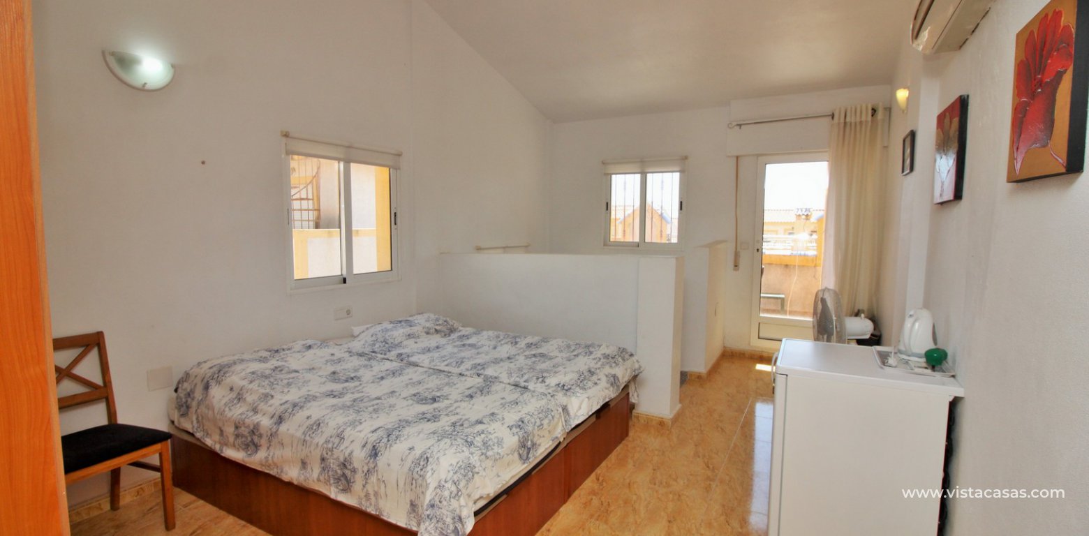 South facing 3 bedroom townhouse for sale Amapolas VII Playa Flamenca master bedroom 3