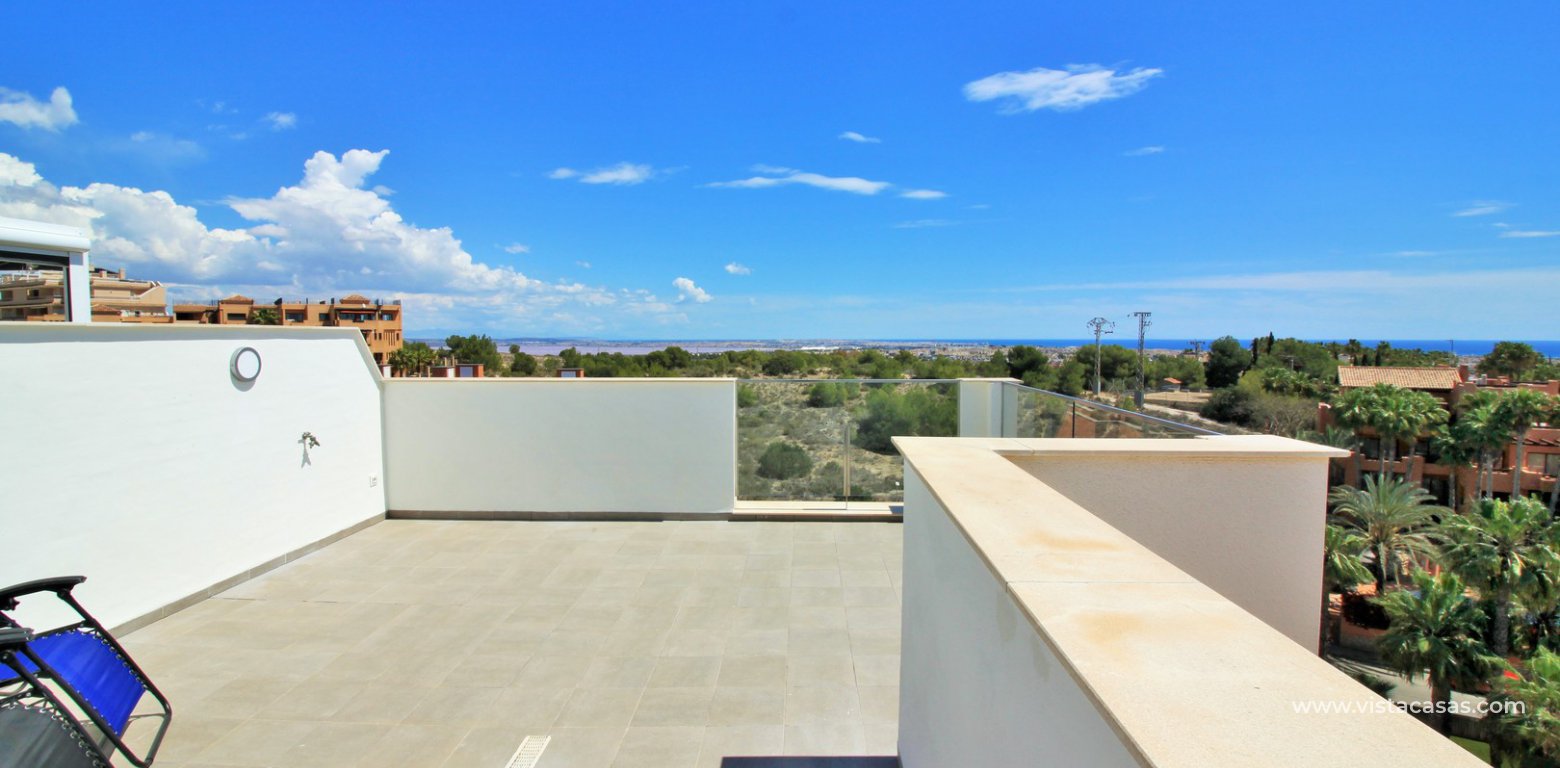 Penthouse apartment for sale Valentino Golf Villamartin roof terrace