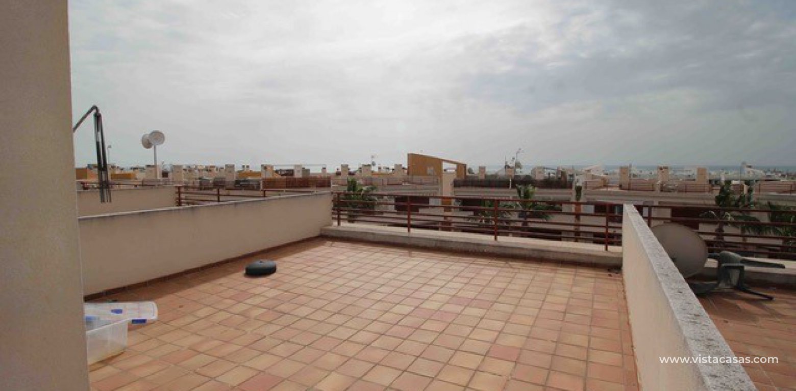 Penthouse for sale in Orihuela Costa solarium