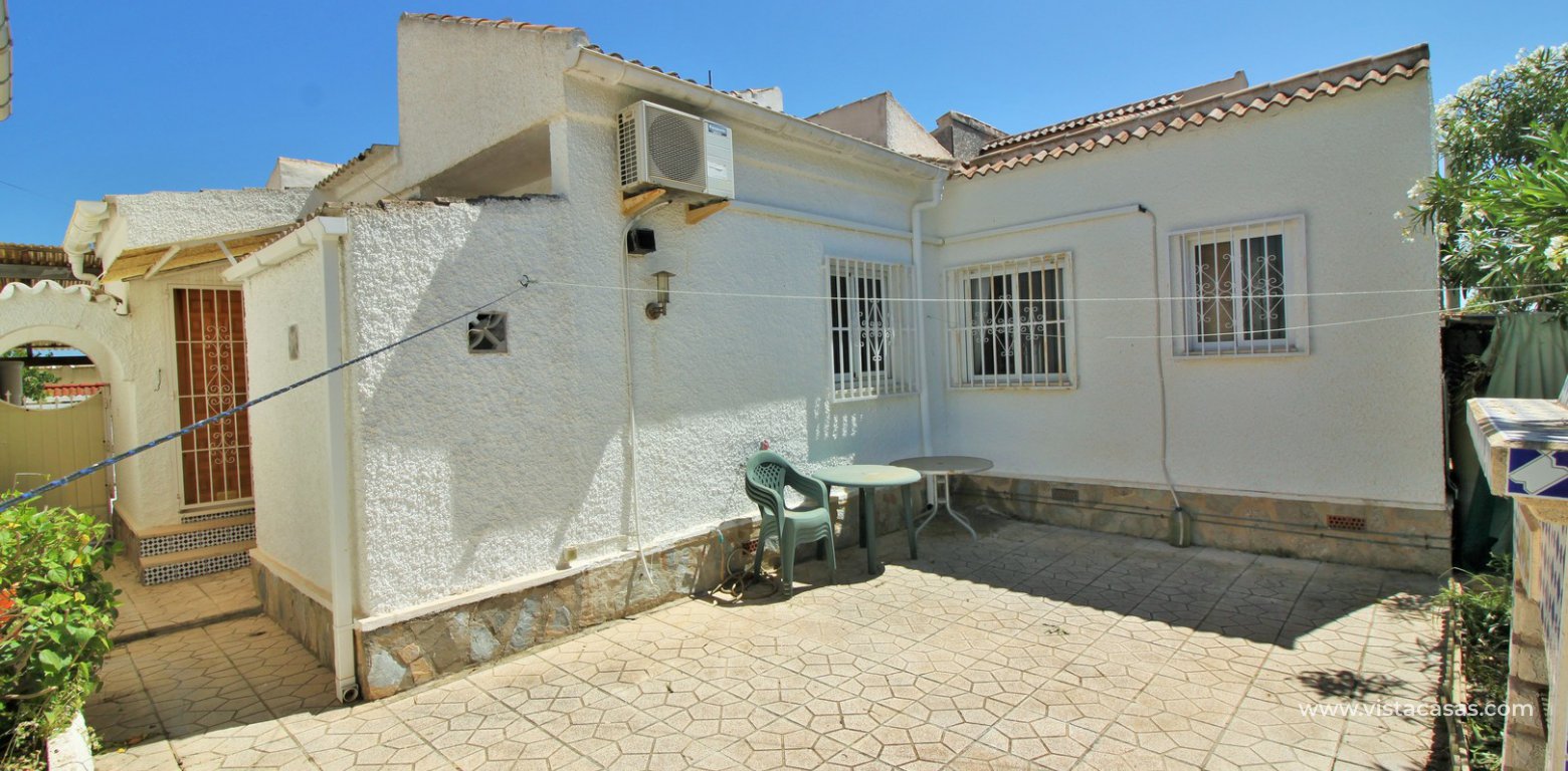Property for sale in Torrevieja rear garden