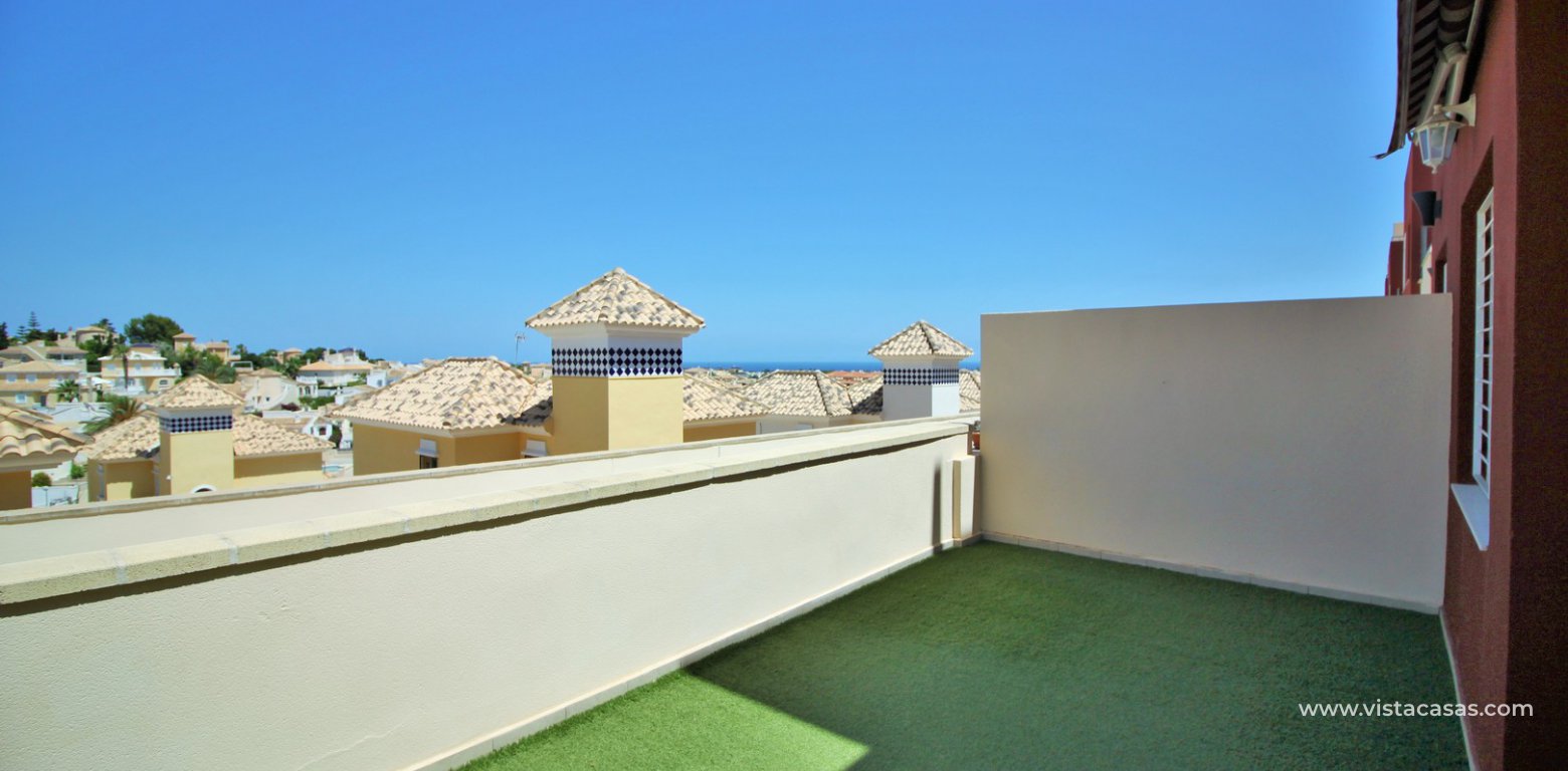 Townhouse for sale in Villamartin front terrace sea view