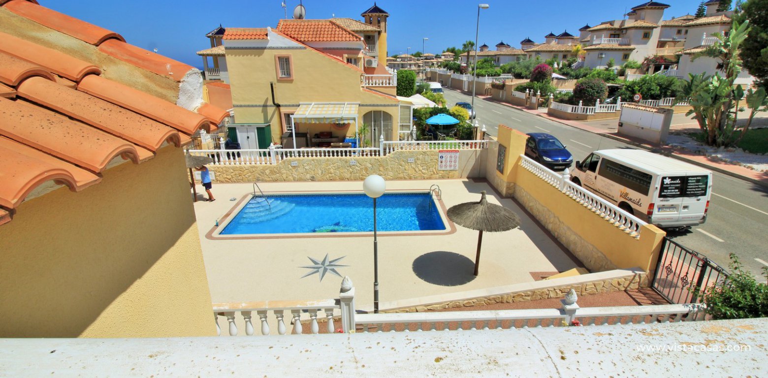 Townhouse for sale in Villamartin balcony pool view