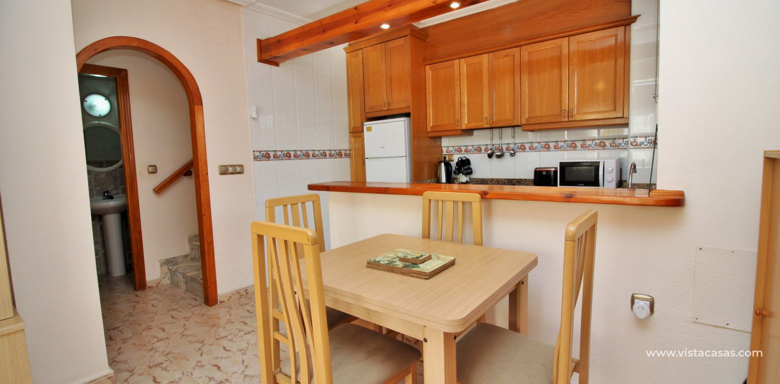 Townhouse for sale in Cabo Roig dining area