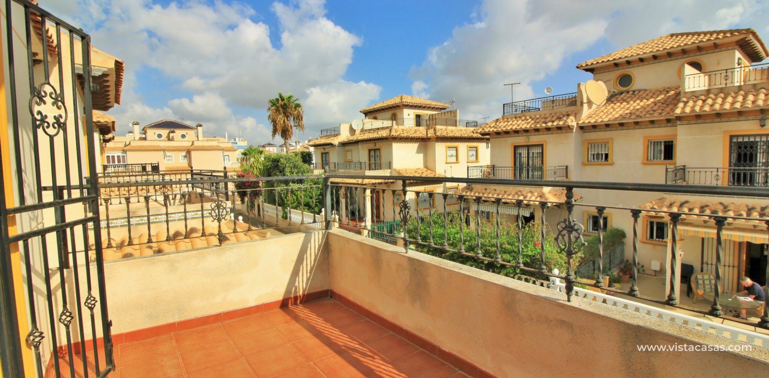 Townhouse for sale in Cabo Roig master bedroom private balcony
