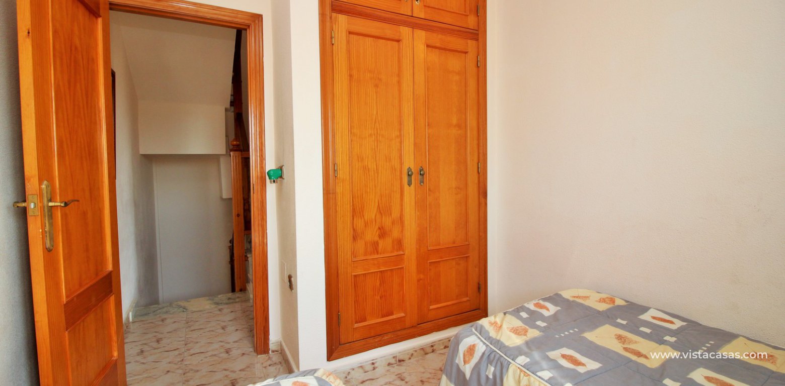 Townhouse for sale in Cabo Roig twin bedroom fitted wardrobes