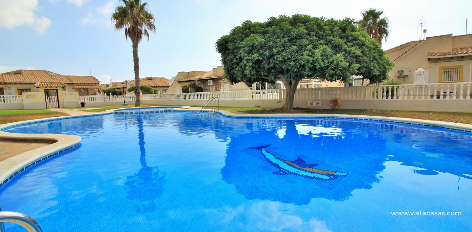 Townhouse for sale in Cabo Roig communal pool