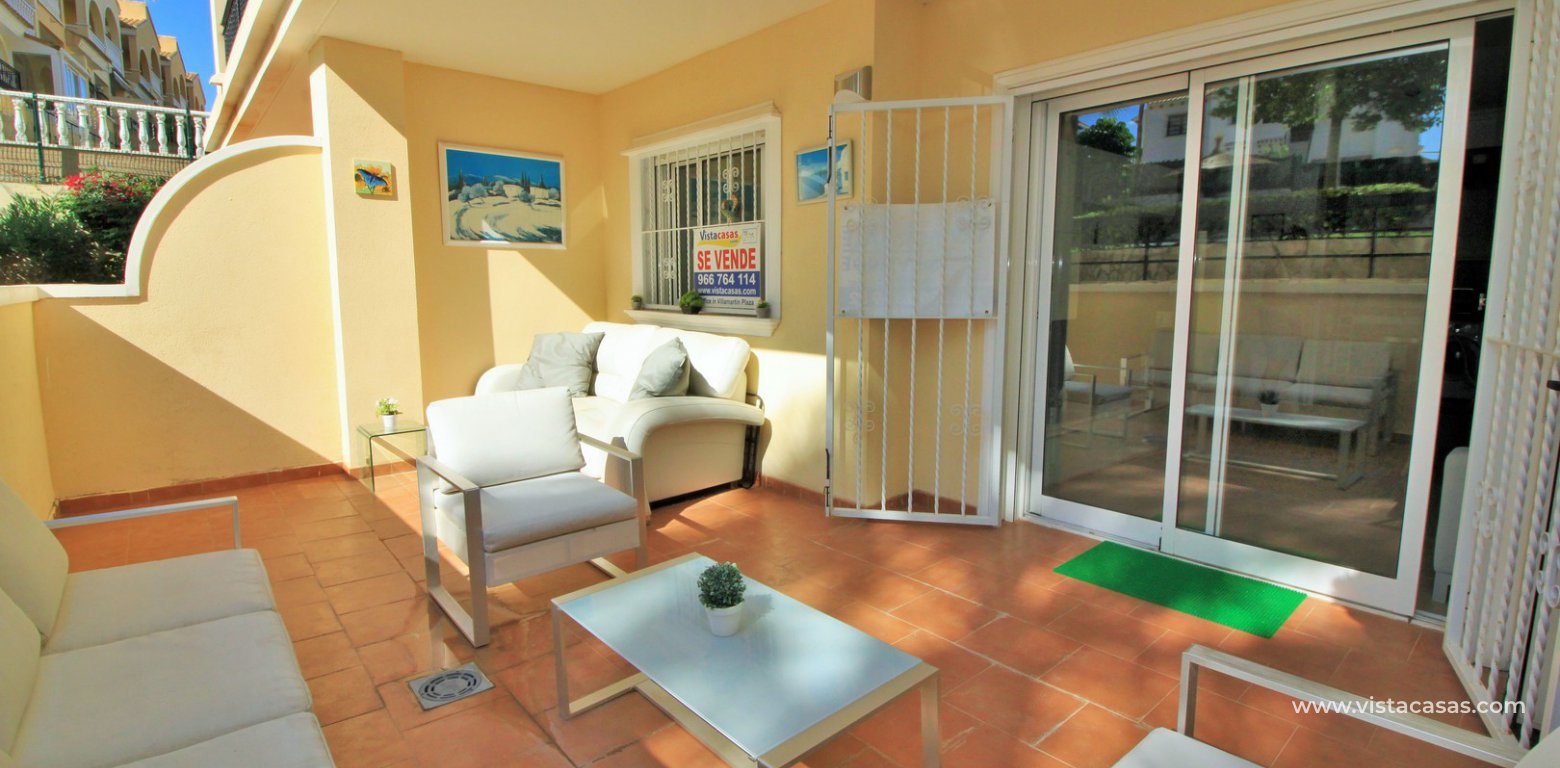 Apartment for sale in Jardin del Alba Villamartin front terrace
