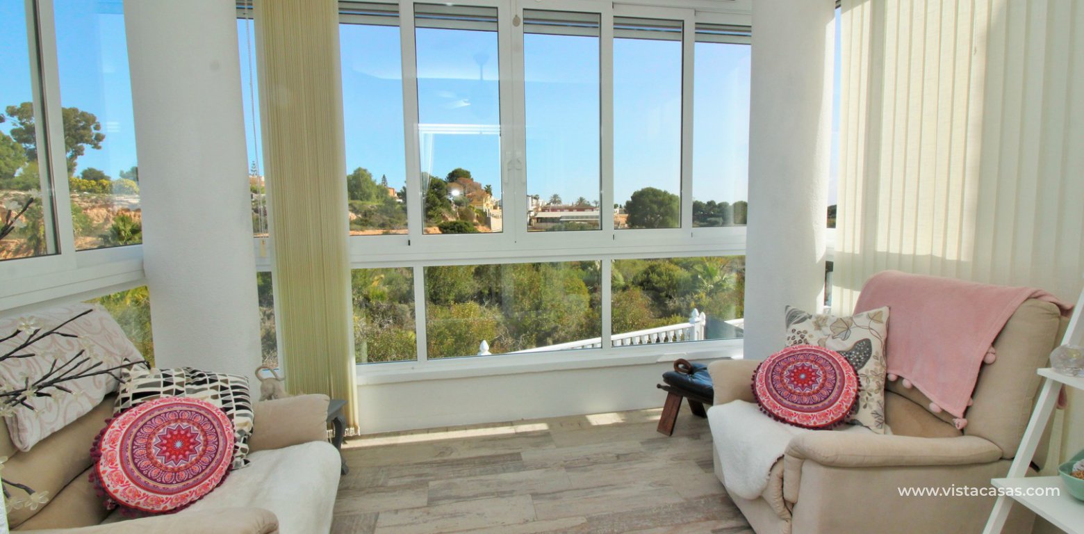 Detached villa for sale in Los Dolses enclosed balcony