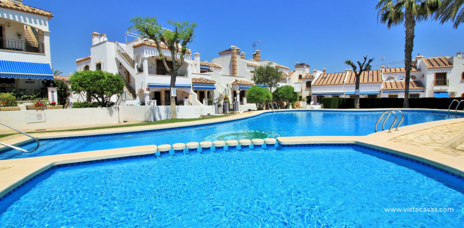 South facing ground floor apartment for sale overlooking the pool Pau 8 Villamartin swimming pool