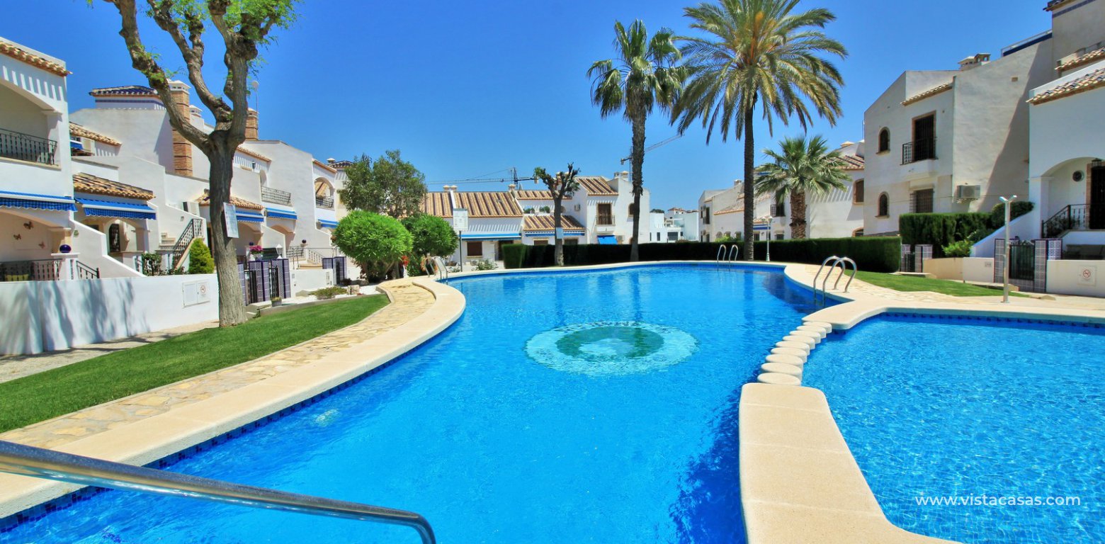 South facing ground floor apartment for sale overlooking the pool Pau 8 Villamartin gated community