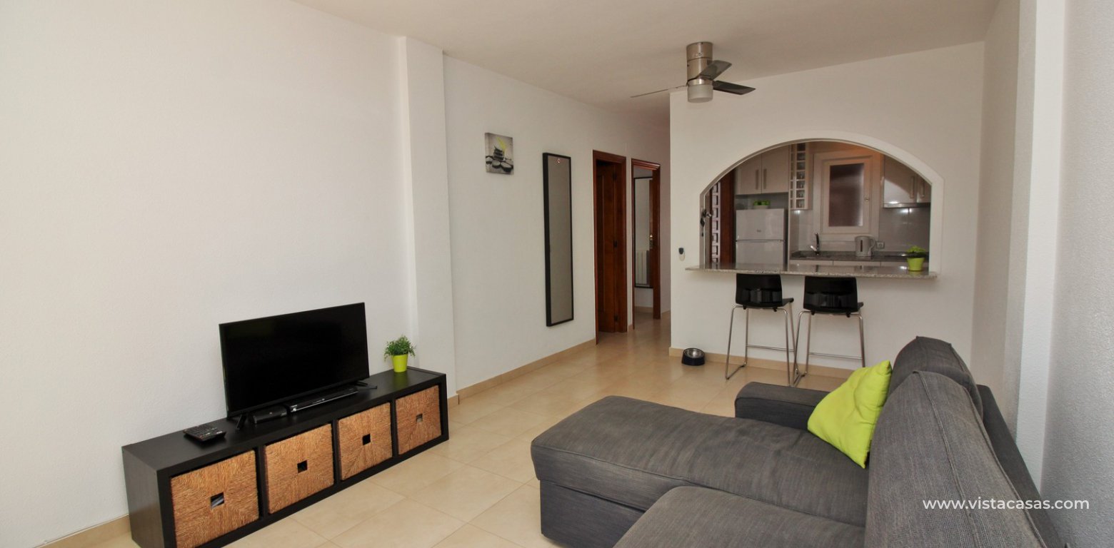 South facing apartment with tourist licence for sale in the Villamartin Plaza lounge 2