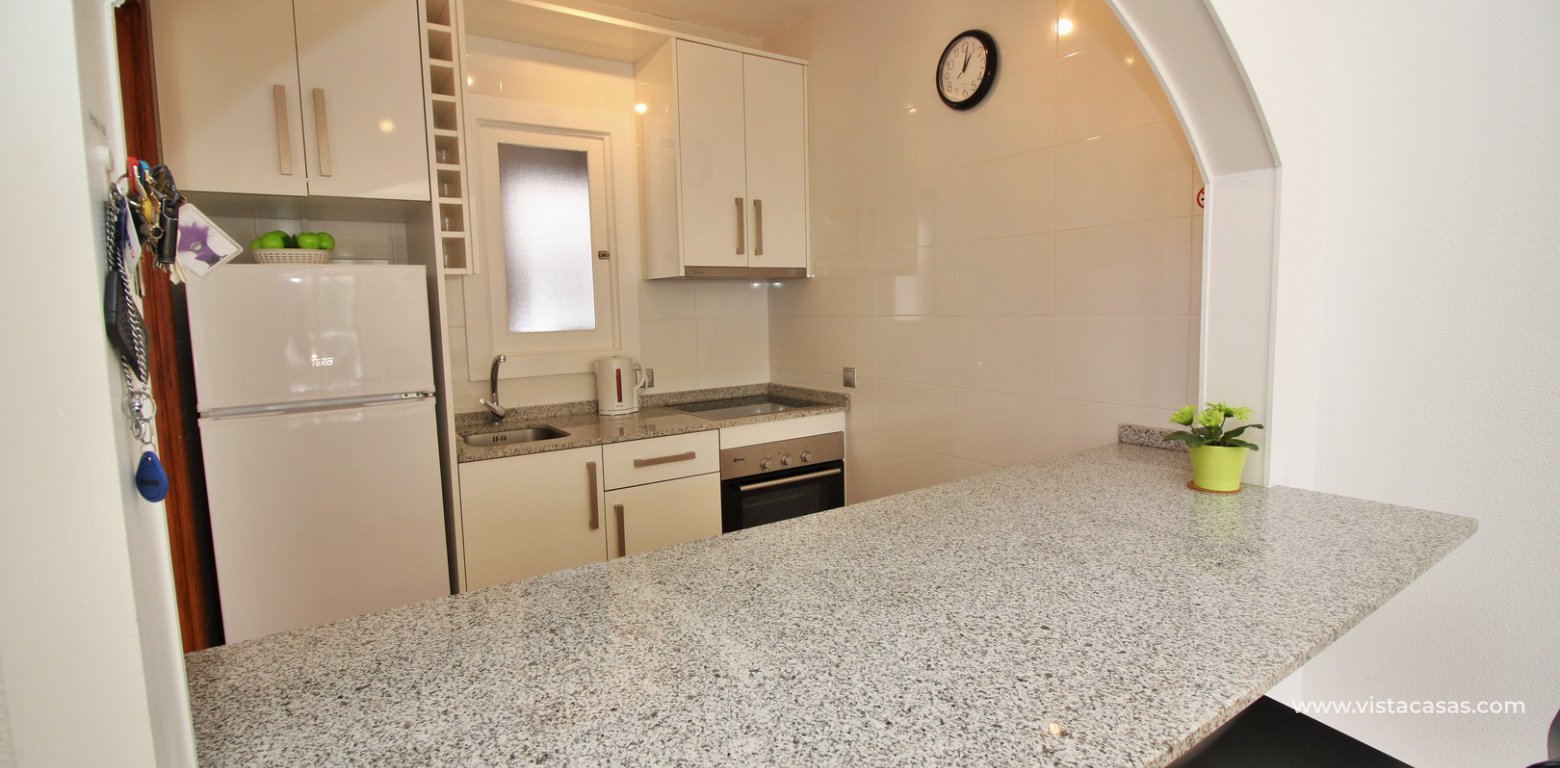 South facing apartment with tourist licence for sale in the Villamartin Plaza kitchen