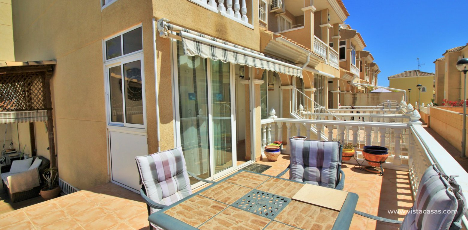 Property for sale in Laguna 3 Playa Flamenca terrace 2