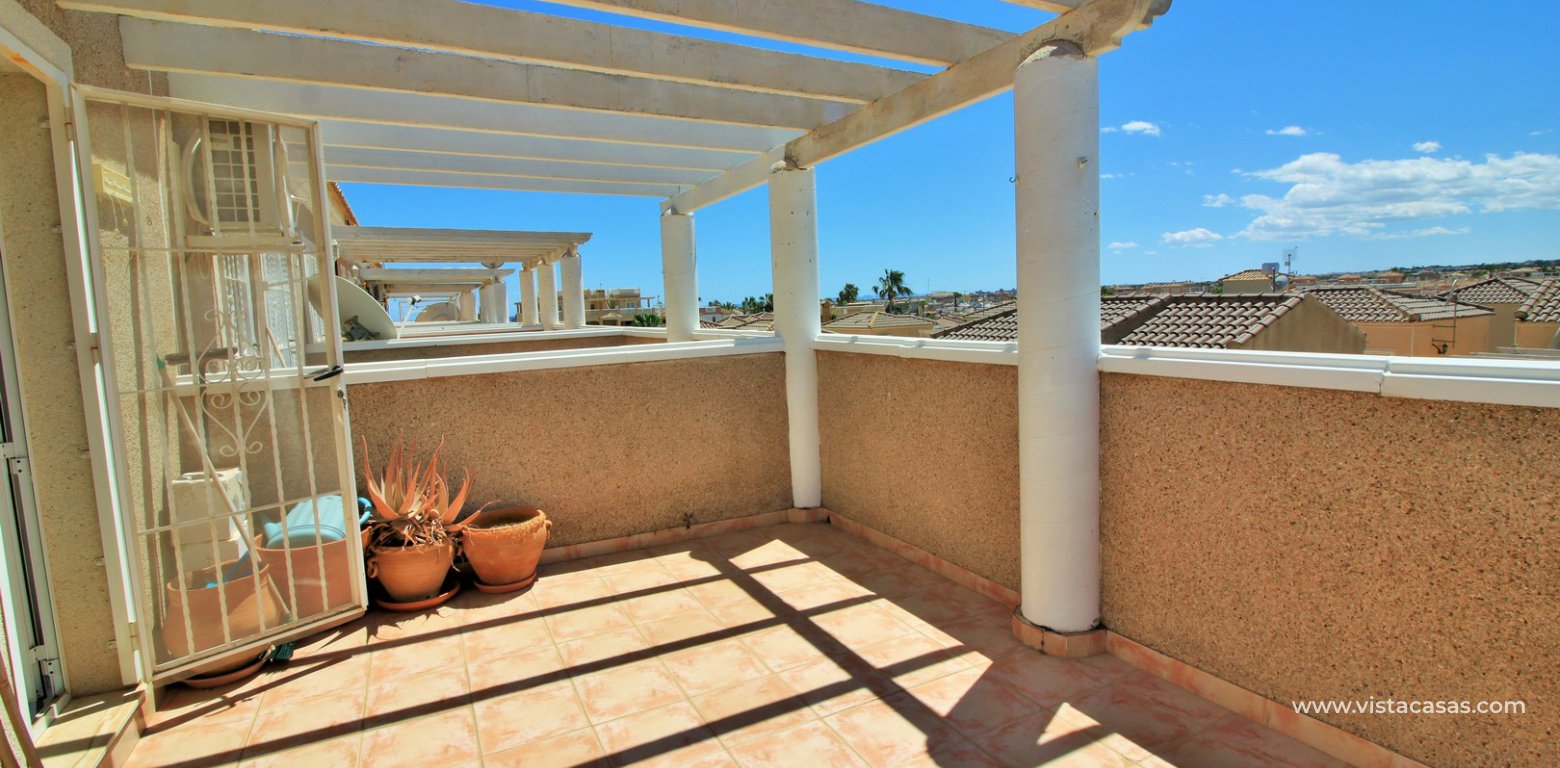 Property for sale in Laguna 3 Playa Flamenca roof terrace