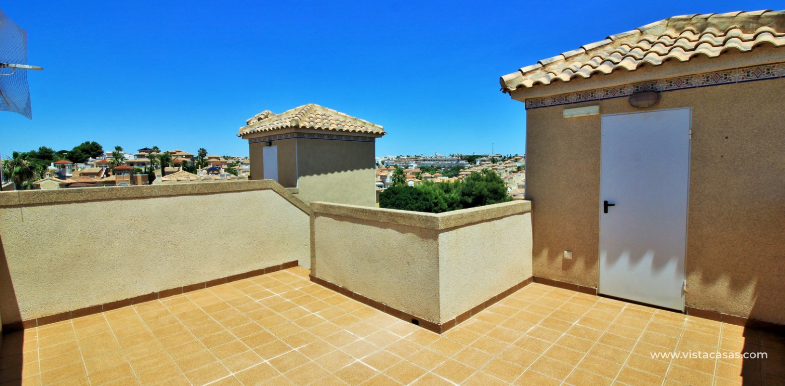 Zodiaco quad for sale in El Galan Villamartin roof terrace 2
