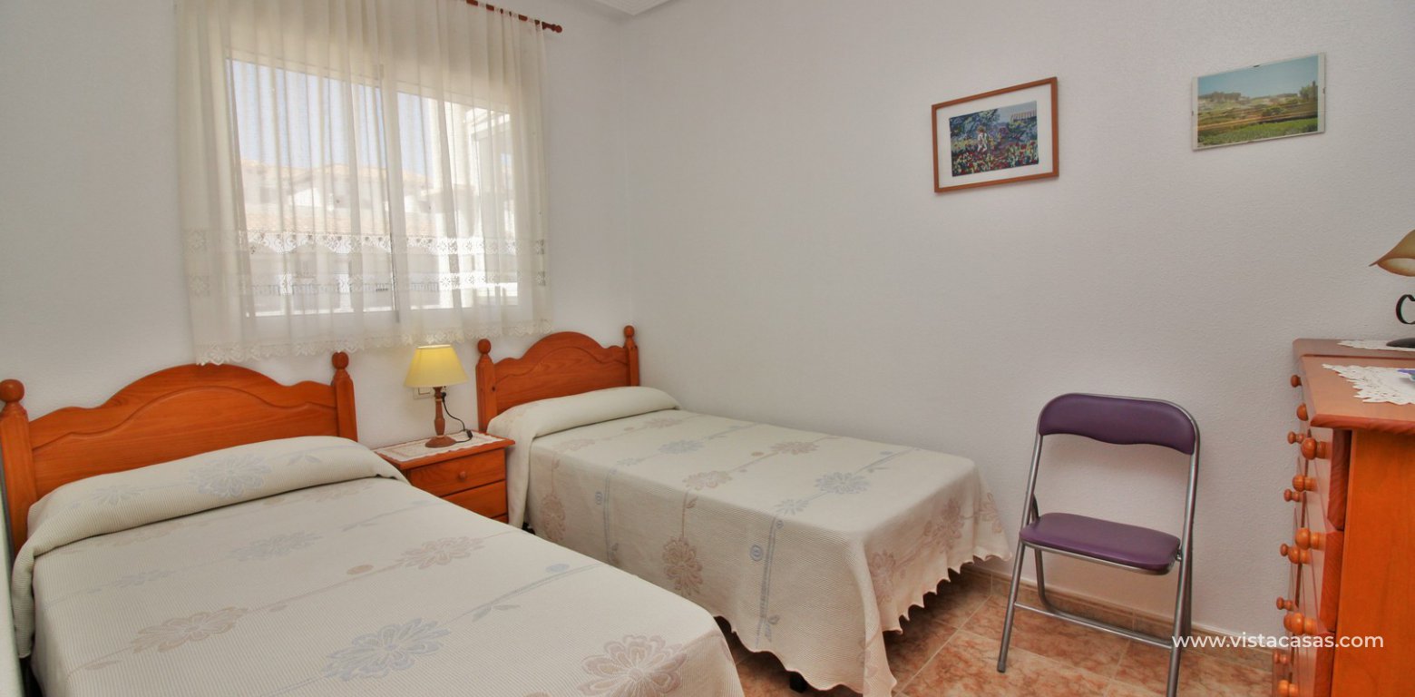 Top floor apartment for sale in R10 La Ciñuelica Punta Prima twin bedroom