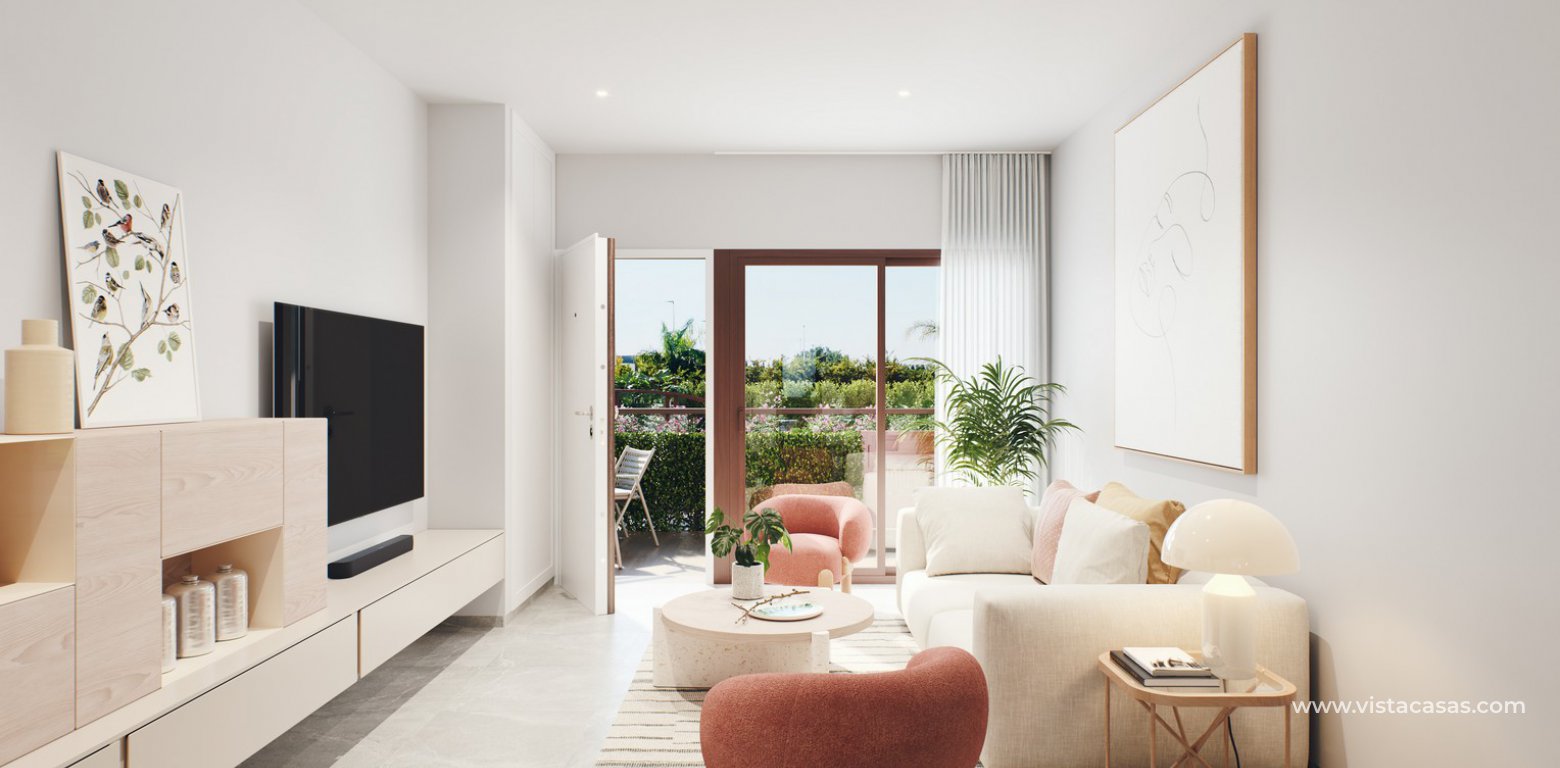 New build apartments for sale in Nuad Thai Pilar de la Horadada lounge