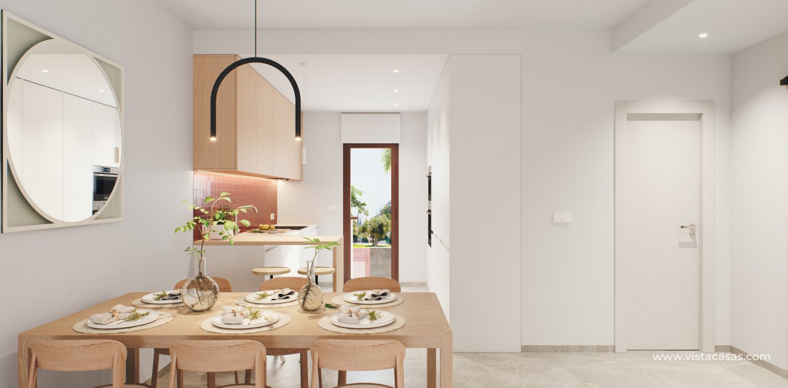 New build apartments for sale in Nuad Thai Pilar de la Horadada kitchen