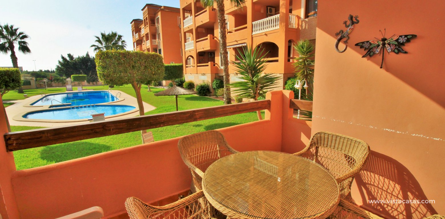 South facing apartment overlooking the pool in Pau 8 Villamartin pool view