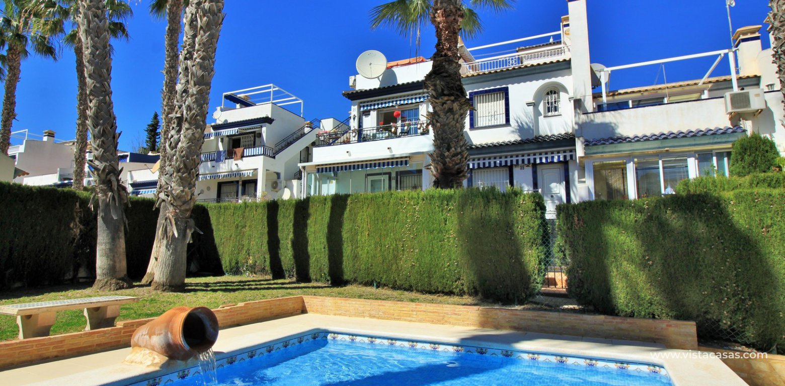 Top floor apartment overlooking the pool for sale La Rioja Los Dolses South facing
