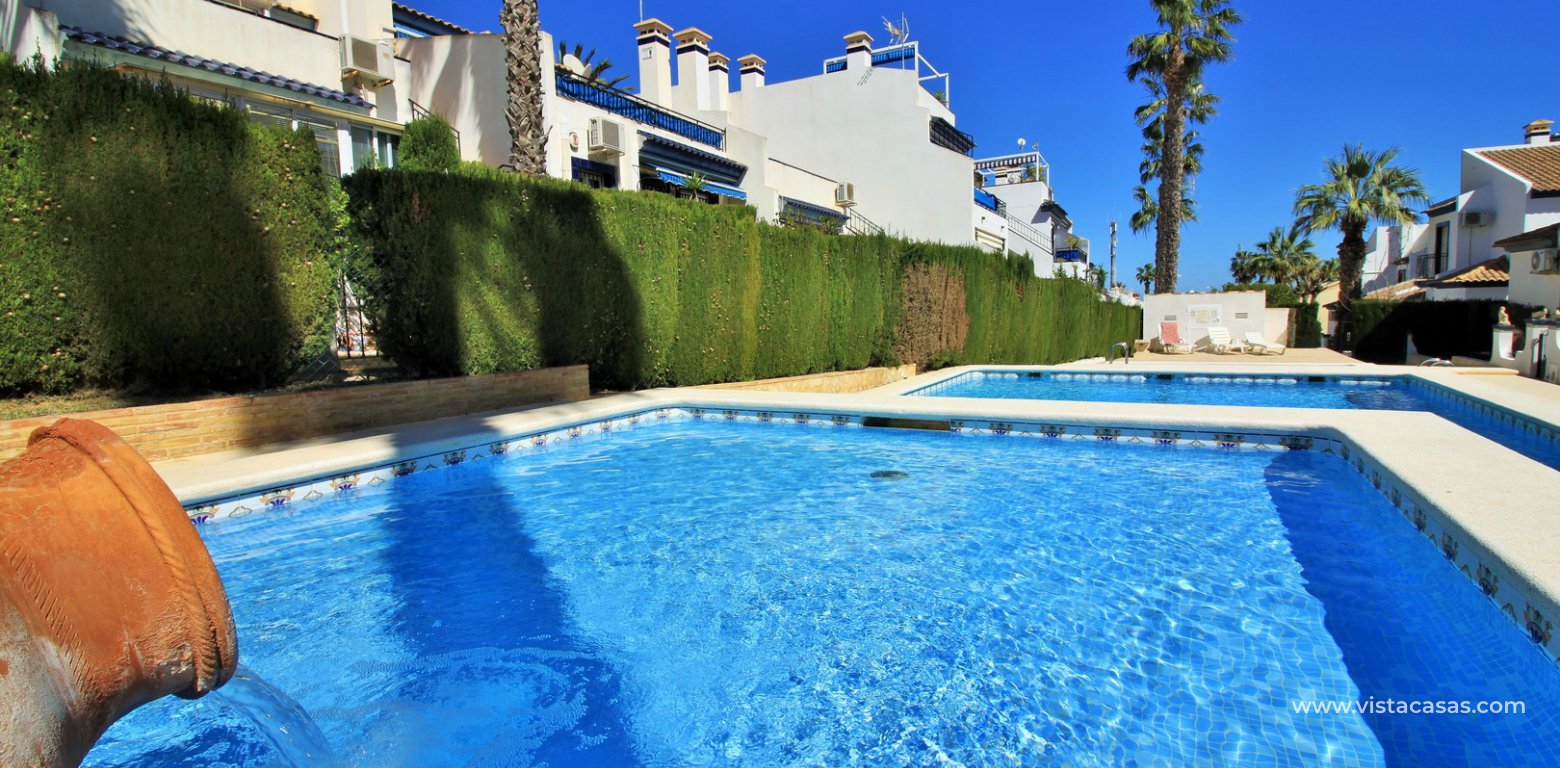 Top floor apartment overlooking the pool for sale La Rioja Los Dolses swimming pool