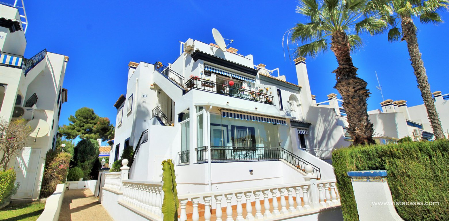 Top floor apartment overlooking the pool for sale La Rioja Los Dolses exterior