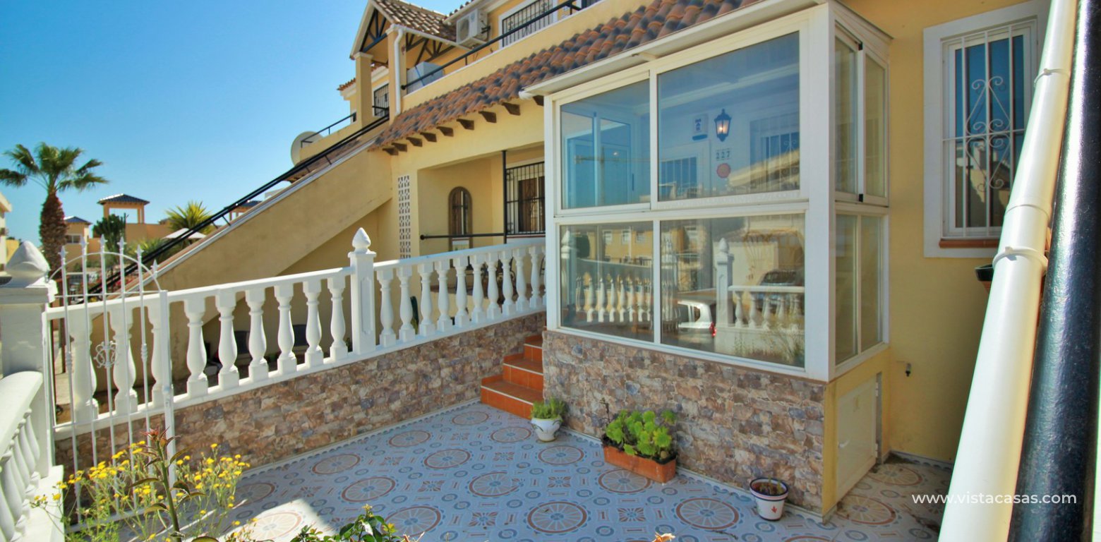 Ground floor apartment for sale Lomas del Golf Villamartin front garden