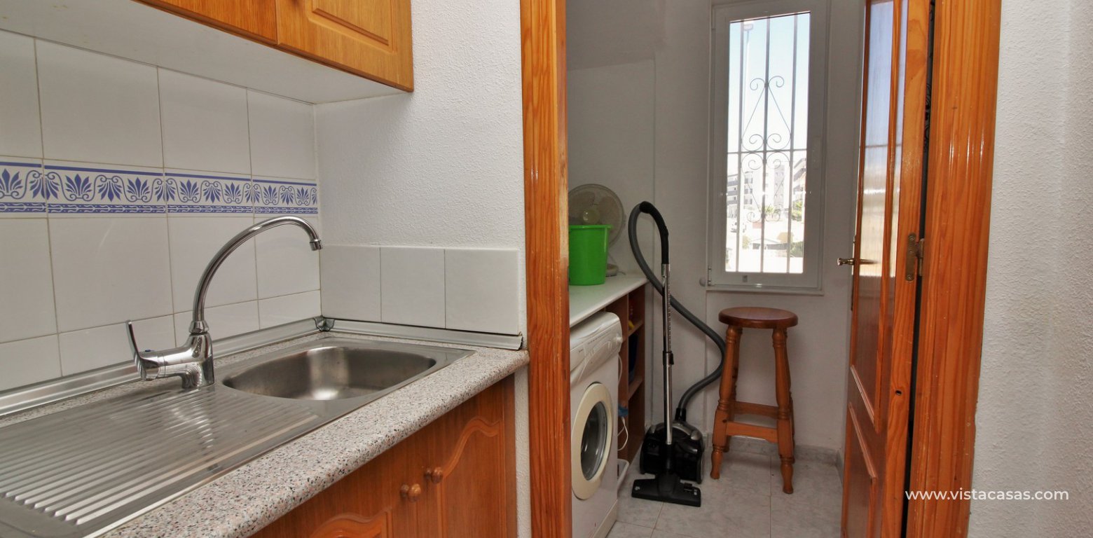 Ground floor apartment for sale Lomas del Golf Villamartin utility room