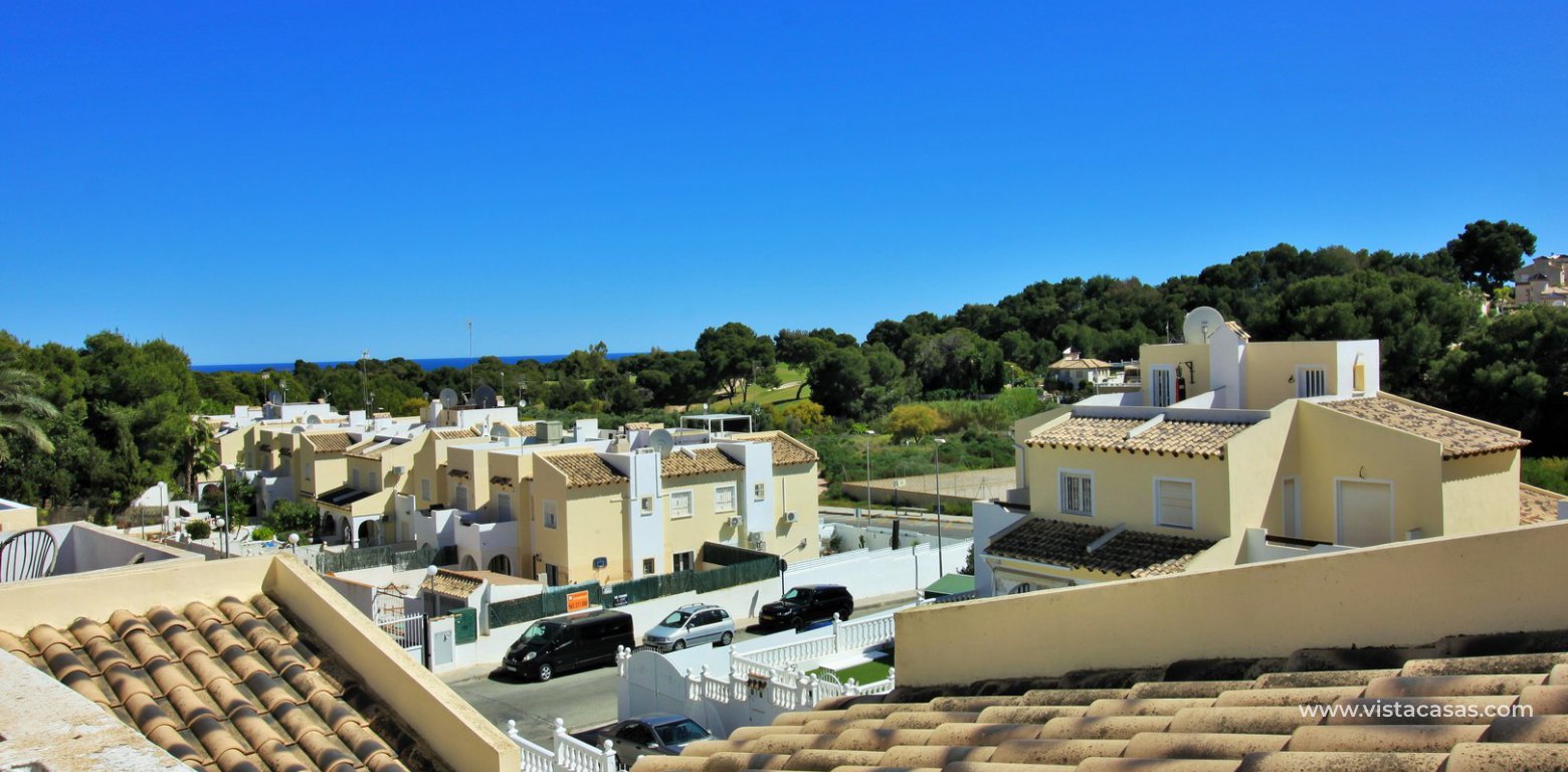South facing 2 bedroom top floor apartment with golf views for sale in Panorama Golf Villamartin golf course views golf