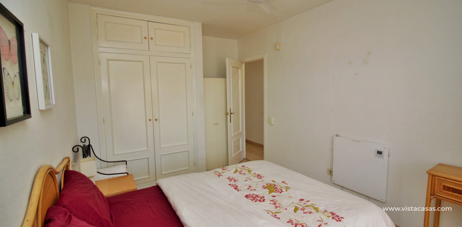 South facing Buhardilla townhouse for sale Villamartin downstairs double bedroom fitted wardrobes