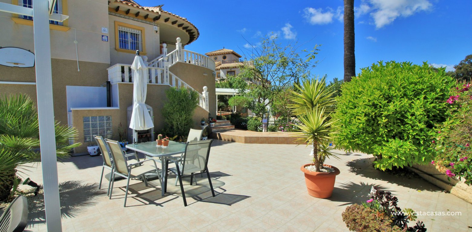 Detached villa with private pool for sale Pinada Golf II Villamartin underbuild tiled garden