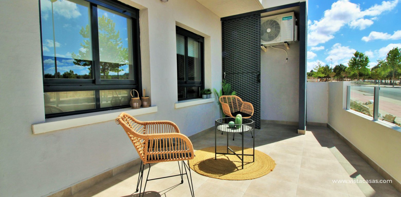 New build apartments Paradise Resort San Miguel de Salinas balcony