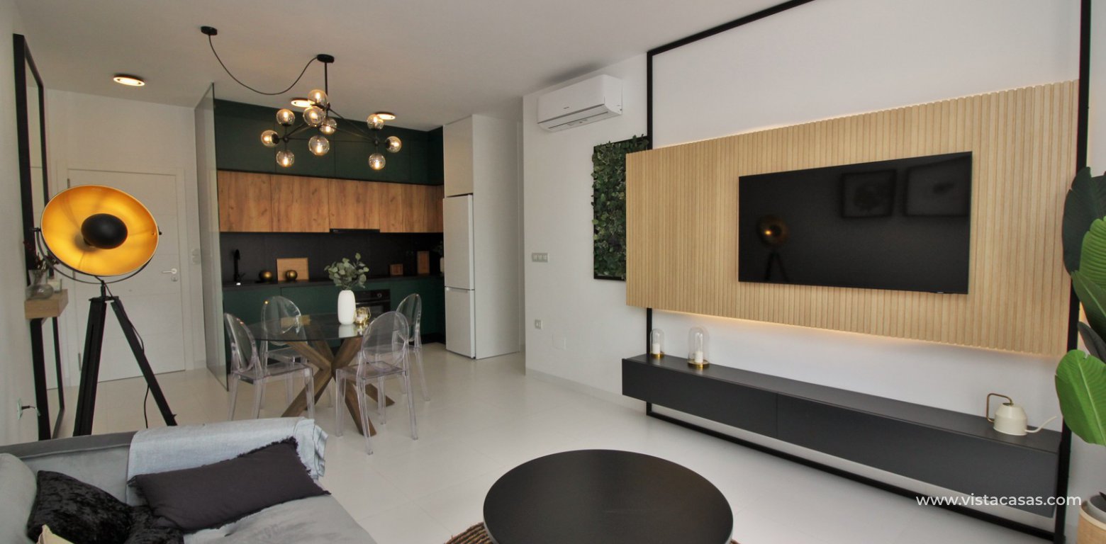 New build apartments Paradise Resort San Miguel de Salinas living room 2