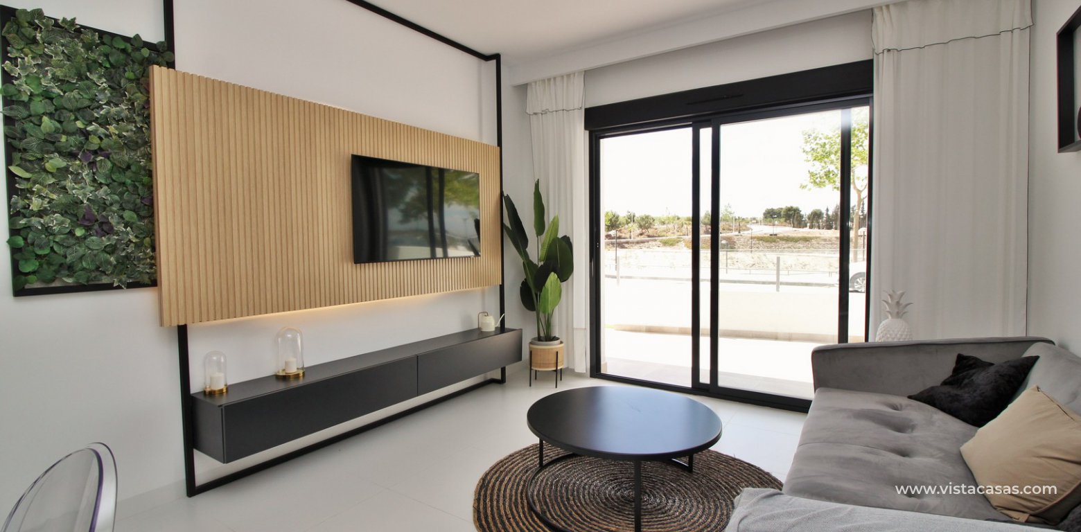 New build apartments Paradise Resort San Miguel de Salinas living room 3