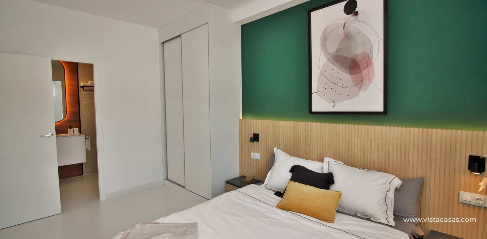 New build apartments Paradise Resort San Miguel de Salinas master bedroom fitted wardrobes