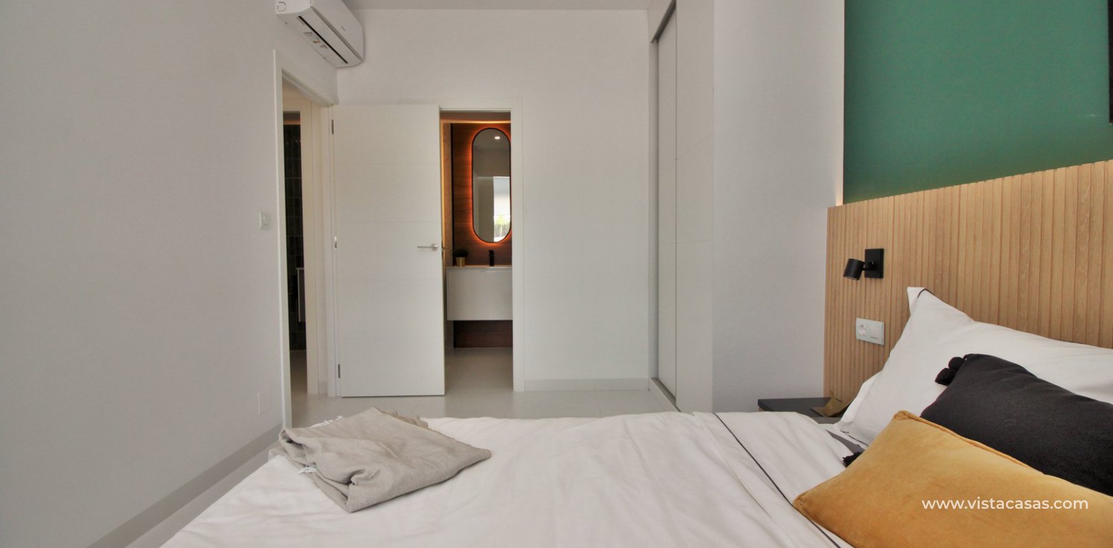 New build apartments Paradise Resort San Miguel de Salinas master bedroom en-suite