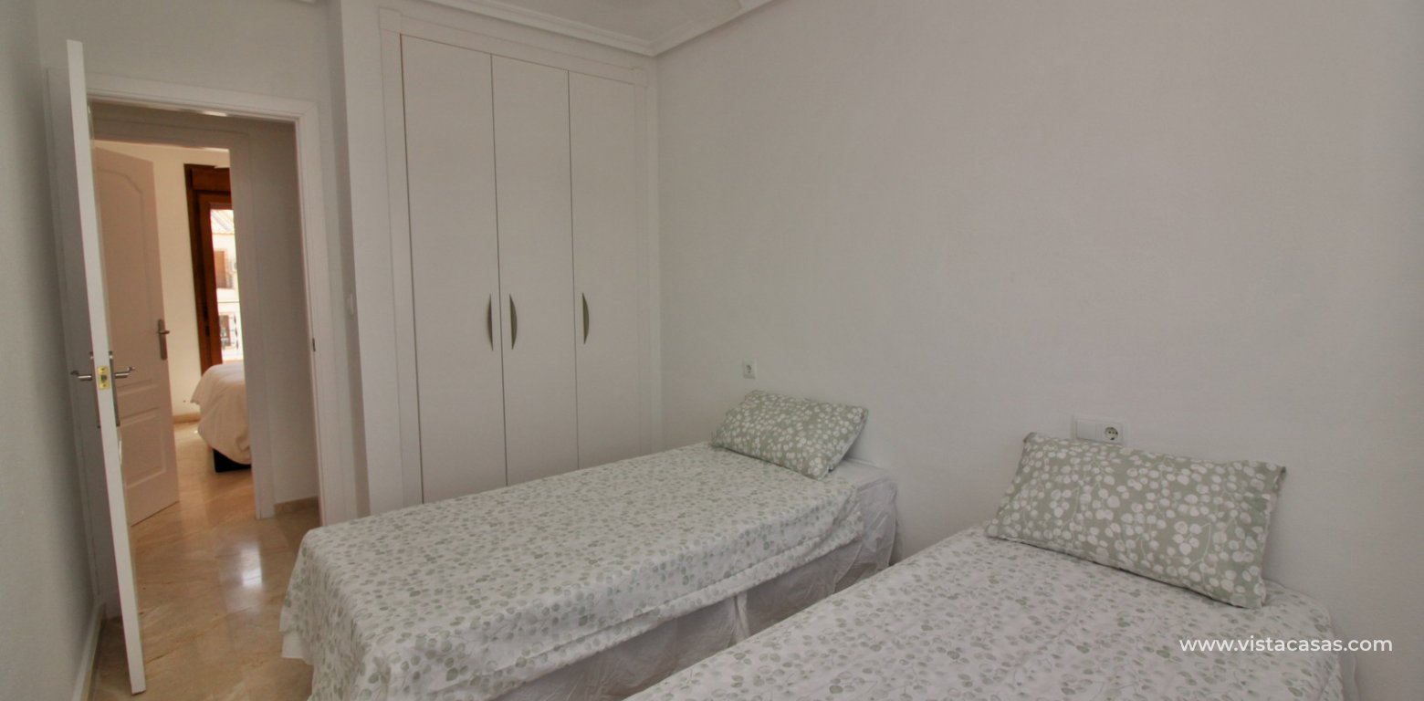 Sofia townhouse overlooking the pool for sale Pau 8 Villamartin twin bedroom fitted wardrobes