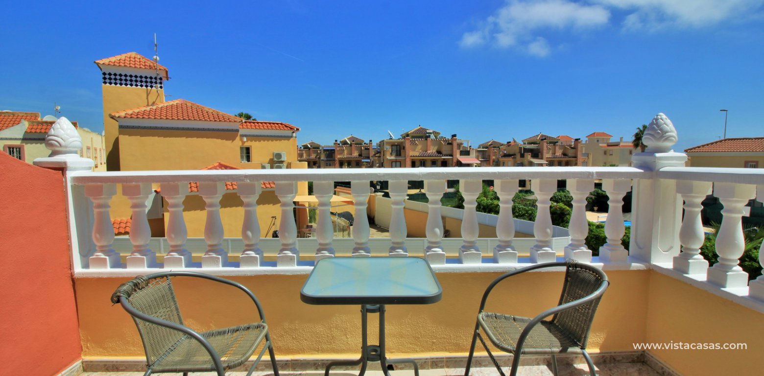 Townhouse for sale Colinas de la Zenia Cabo Roig balcony