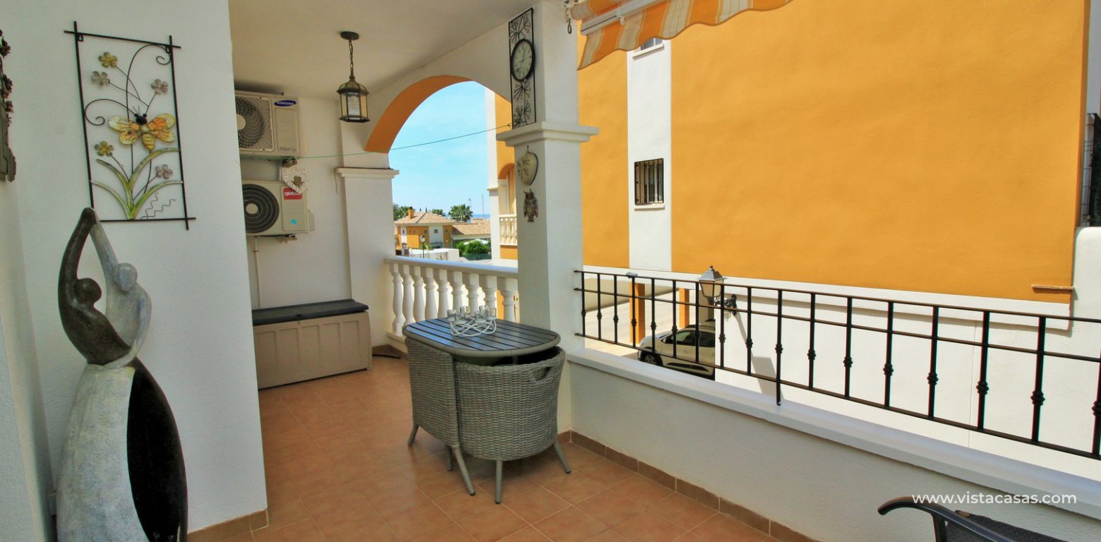 Apartment for sale in Montesol Villas Los Montesinos rear terrace