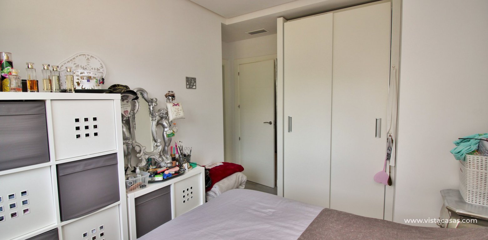 South facing ground floor apartment for sale Altos del Mediterraneo Los Dolses master bedroom fitted wardrobes