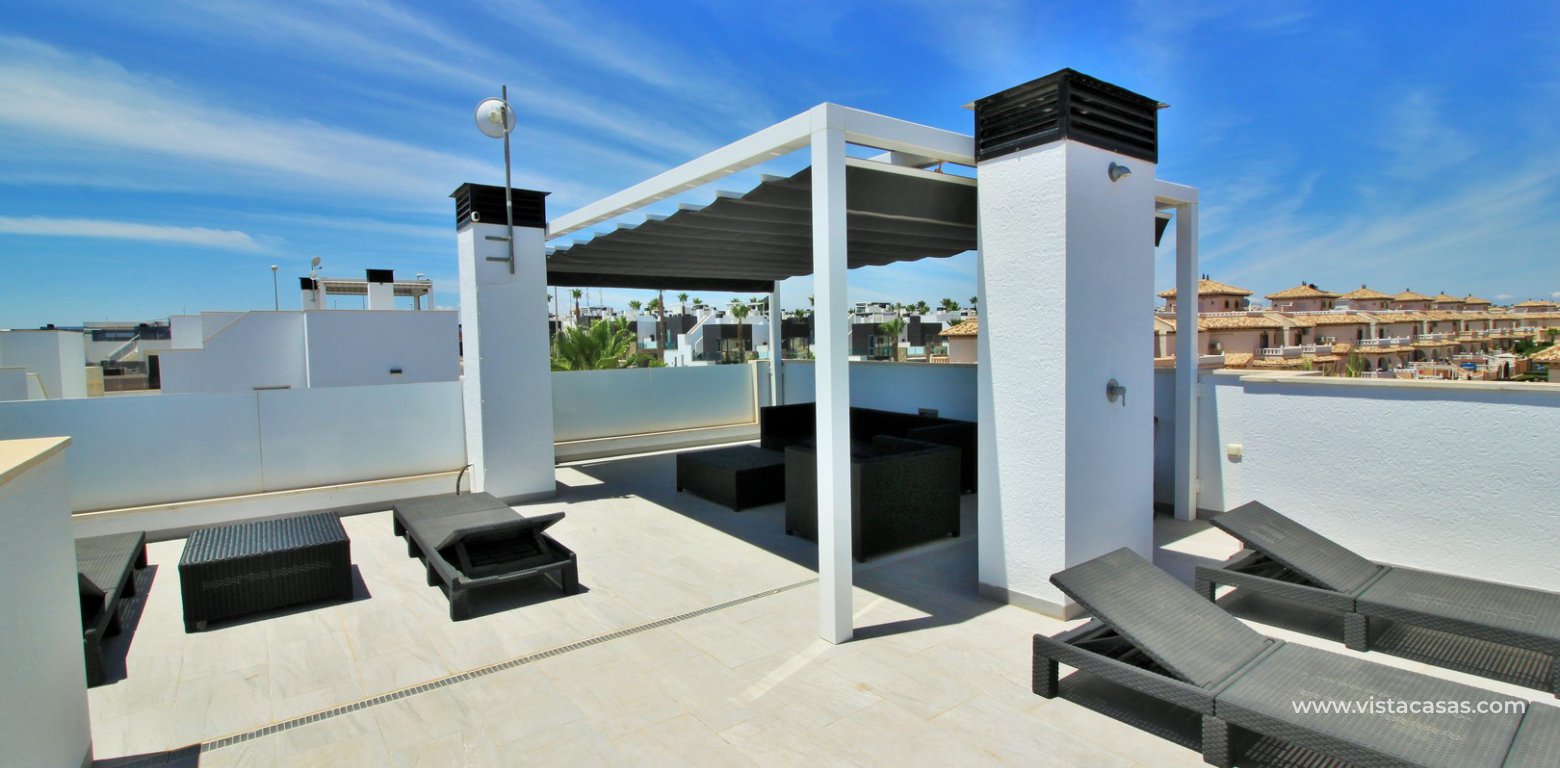 Villa for sale in Palm Beach III Lomas de Cabo Roig solarium