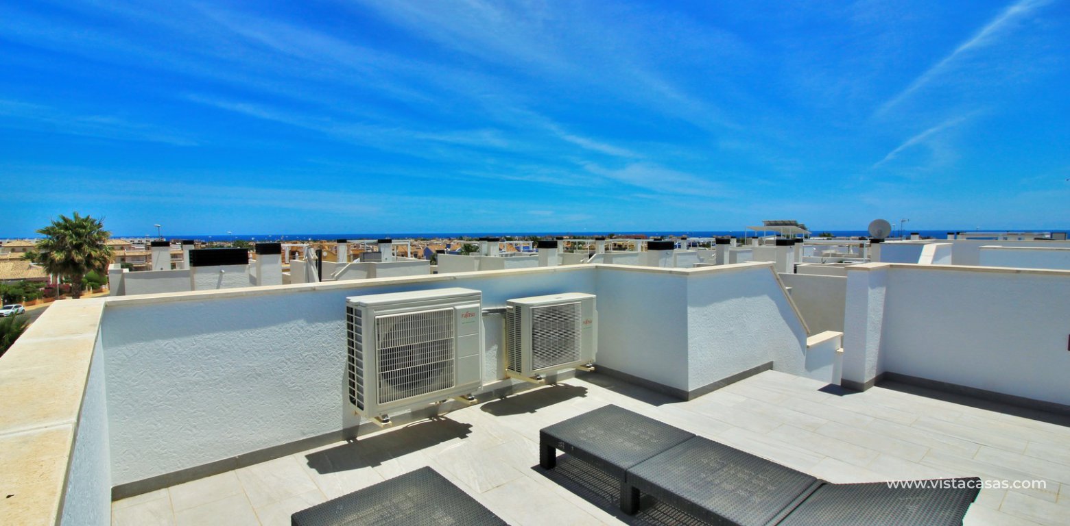 Villa for sale in Palm Beach III Lomas de Cabo Roig roof terrace sea views