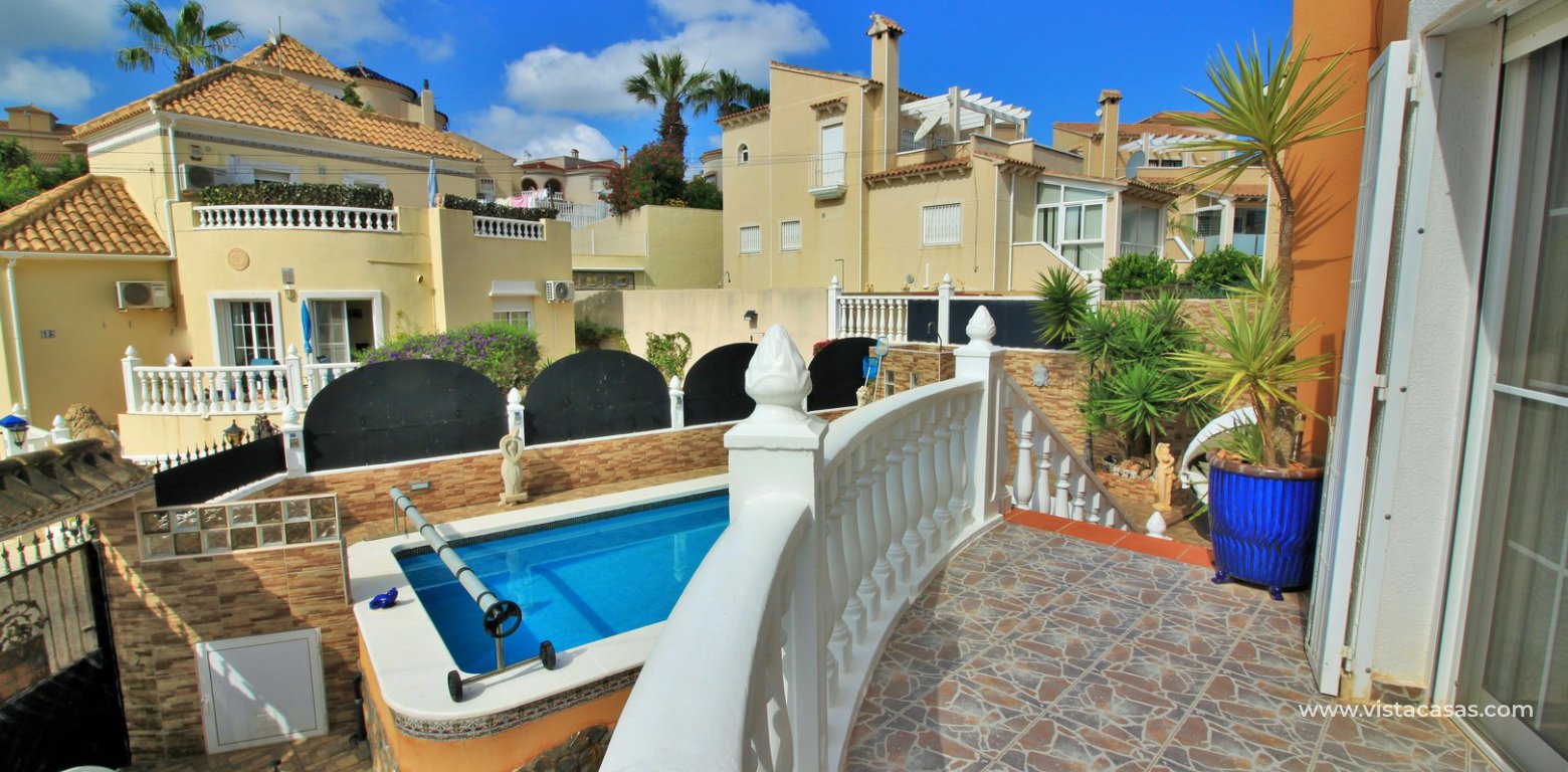 South facing villa with private pool and underbuild for sale Villamartin terrace