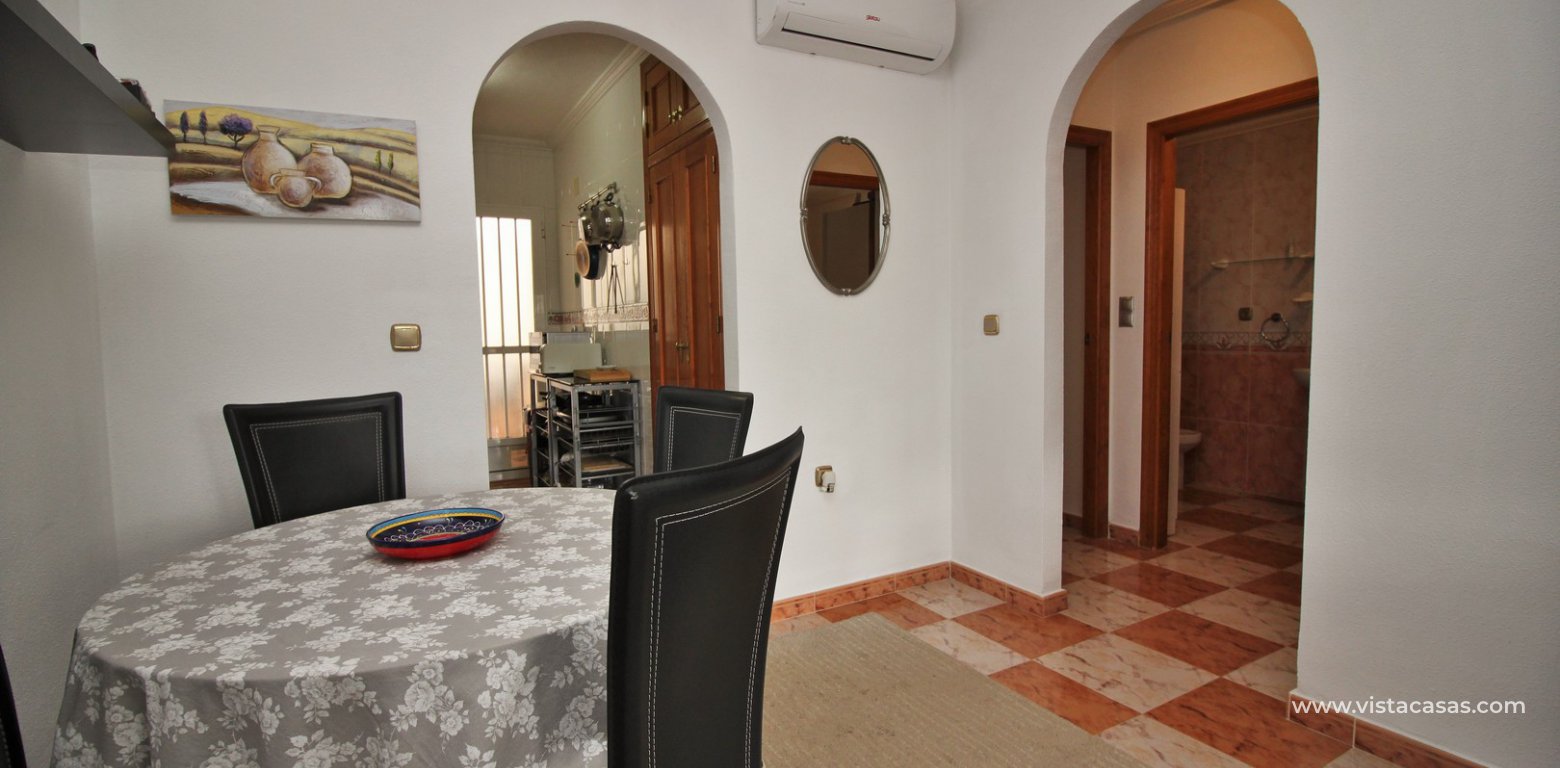 Ground floor apartment for sale Pinada Golf Villamartin dining area 2