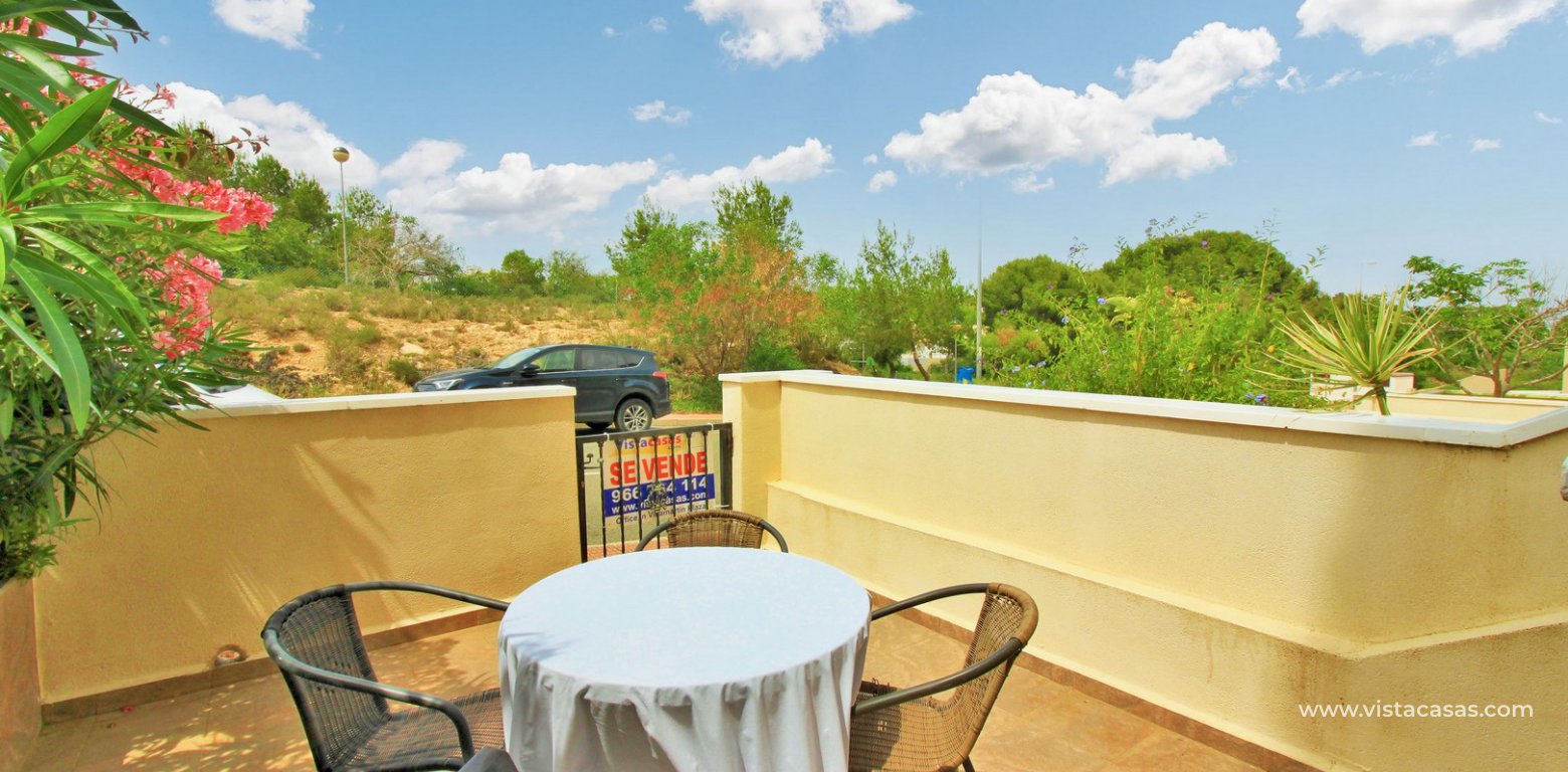 Ground floor apartment for sale Pinada Golf Villamartin front garden